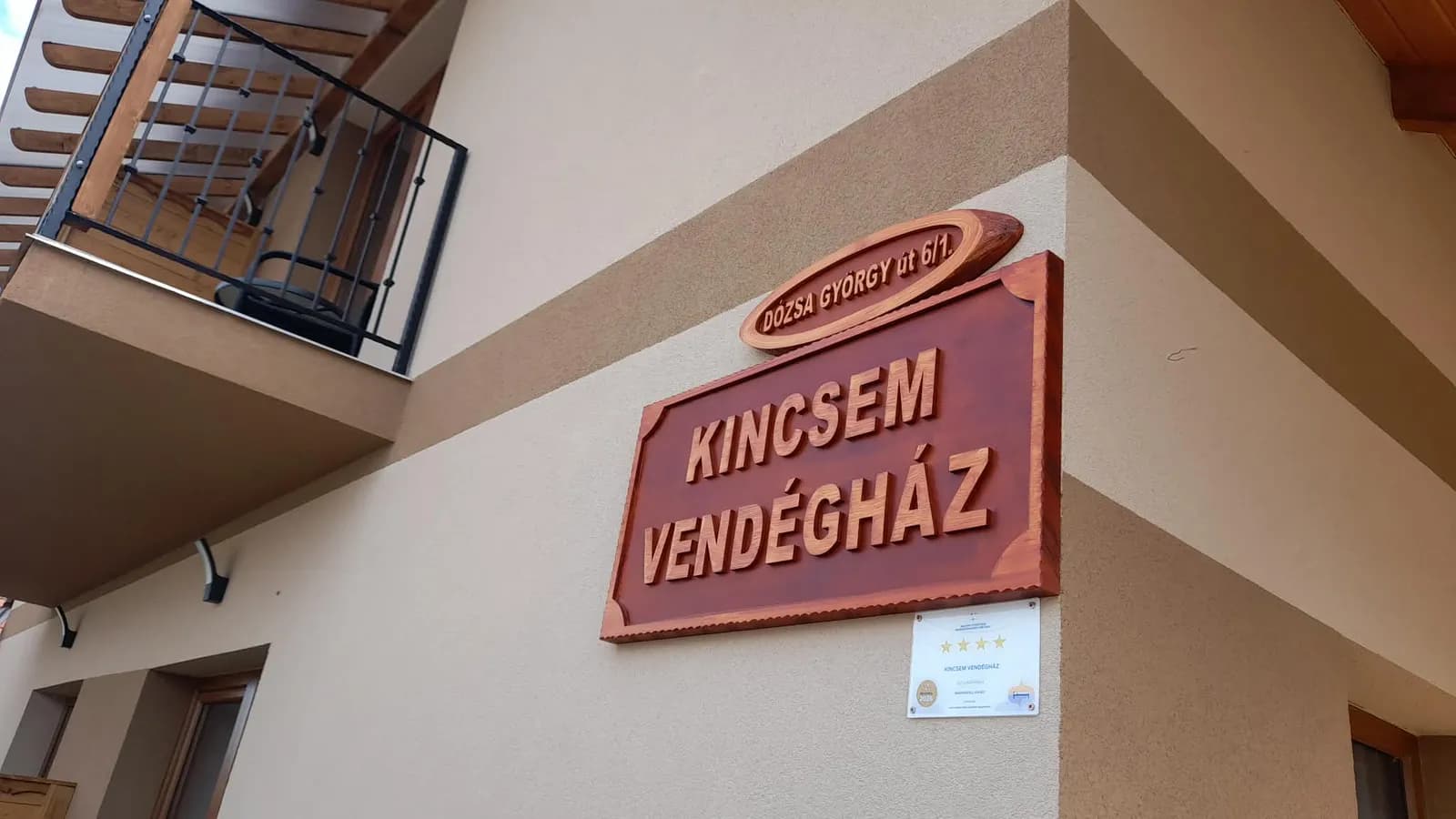 Egy vendégház a Bükk lábánál